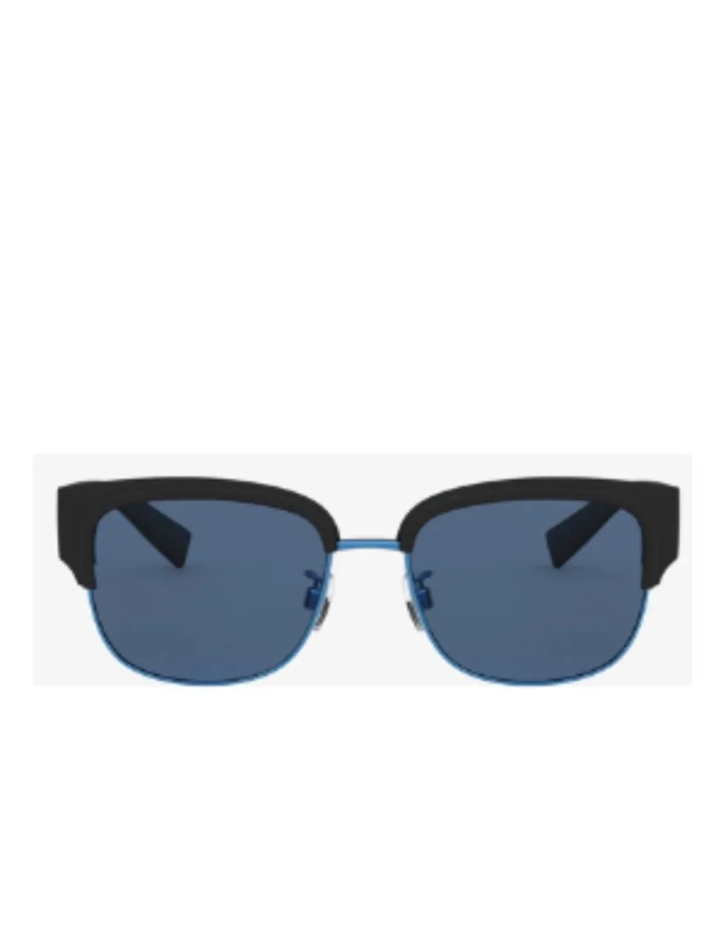 Dolce Gabbana Mens Sunglasses Square DG6137 Matte Black/Blue Brand New Original